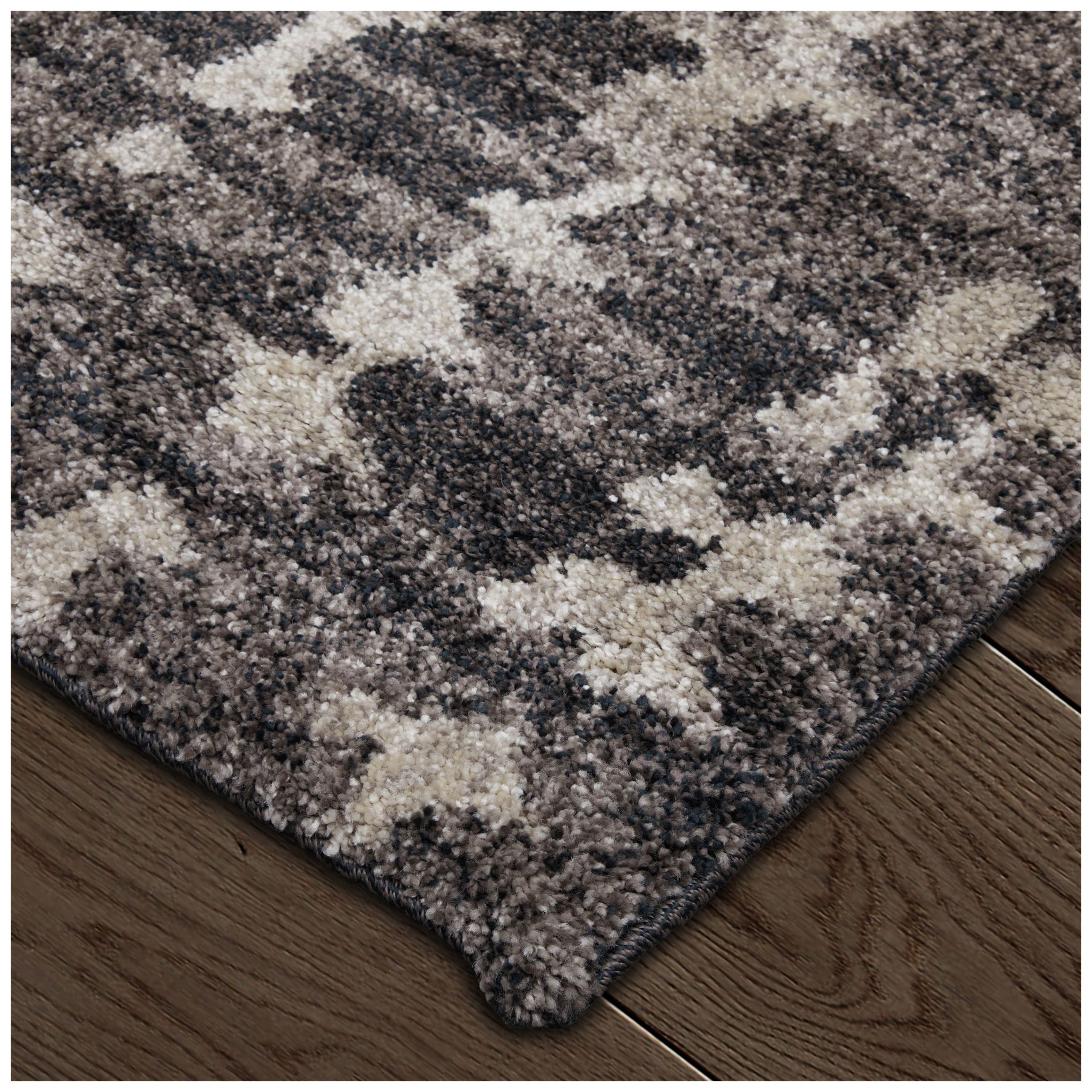 Image 3 Skyview Abstract Indoor Black Area Rug 39QDF 7'-10" x 10' more views