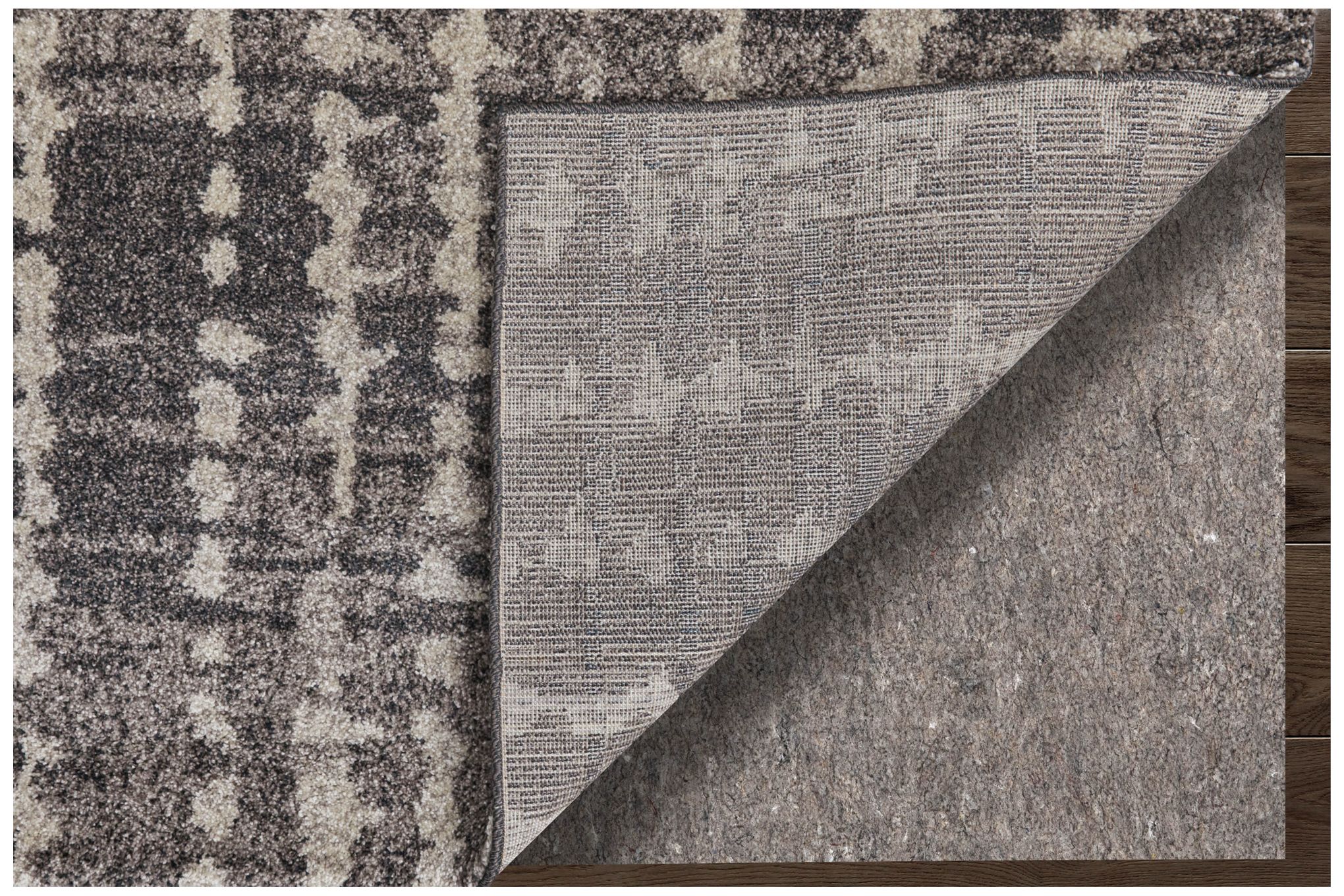 Image 4 Skyview Abstract Indoor Black Area Rug 39QDF 7'-10" x 10' more views