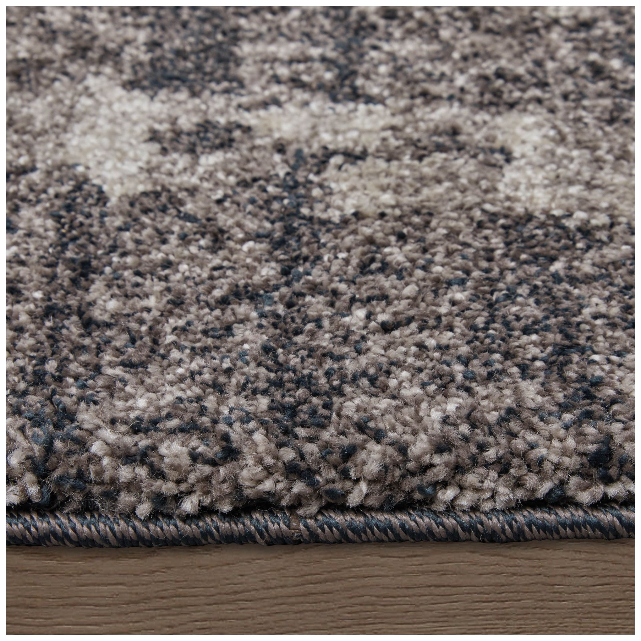 Skyview Abstract Indoor Black Area Rug 39QDF 7'-10" x 10'