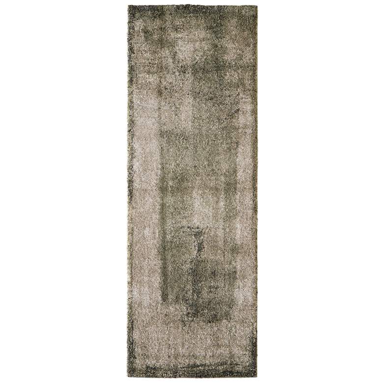 Image 1 Skyview Abstract Indoor Green Area Rug 39QCF 2'-6" x 7'-3"