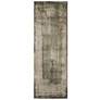 Skyview Abstract Indoor Green Area Rug 39QCF 2'-6" x 7'-3"