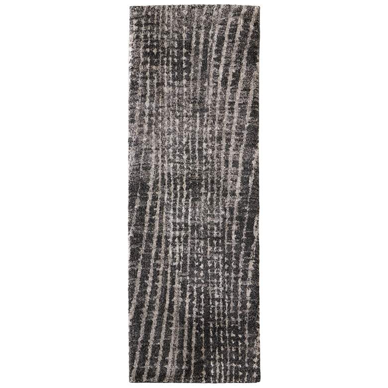 Image 1 Skyview Modern Abstract Soft Indoor Black Area Rug 39QDF