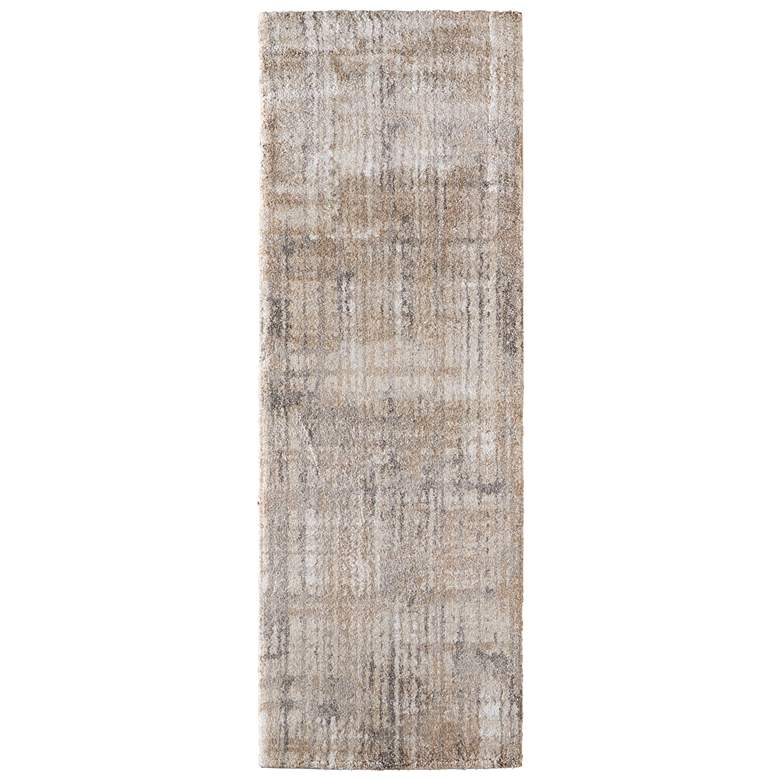 Image 1 Skyview Modern Abstract Soft Indoor Brown Area Rug 39QBF