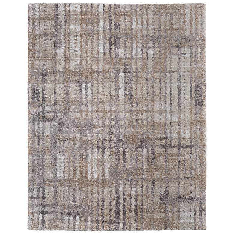 Image 1 Skyview Modern Abstract Soft Indoor Brown Area Rug 39QBF