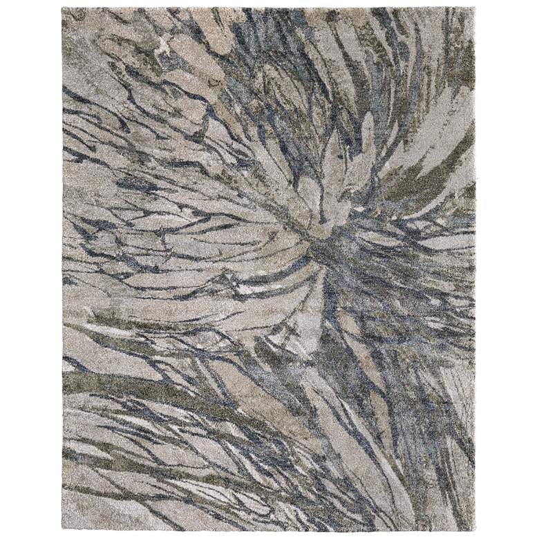 Image 1 Skyview Modern Abstract Soft Indoor Gray Area Rug 39Q8F