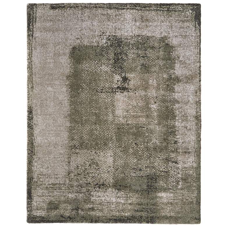 Image 1 Skyview Modern Abstract Soft Indoor Green Area Rug 39QCF