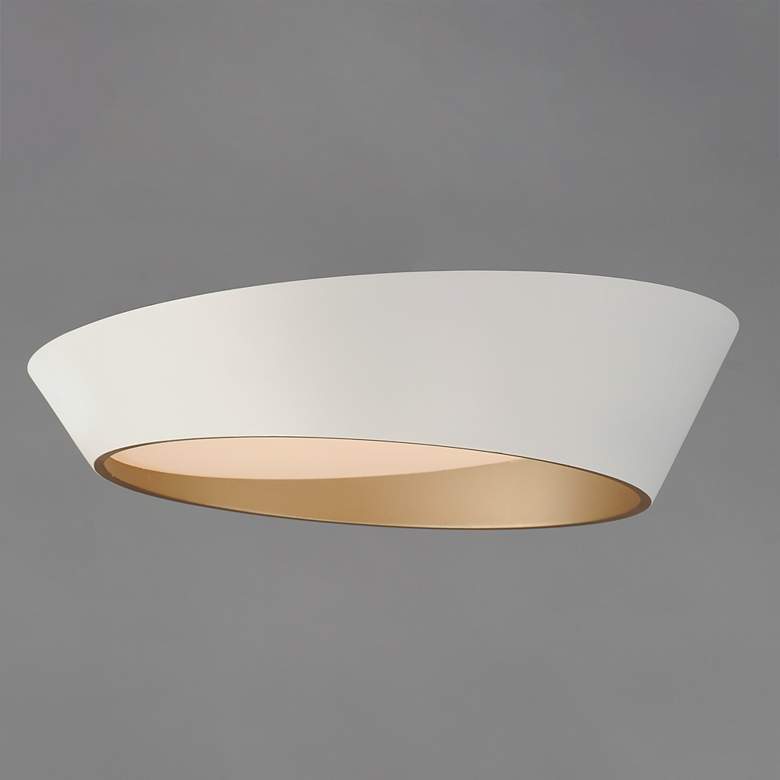 Image 3 Slant 19.75" LED Flush Mount more views