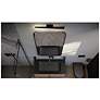 2_Slant 3" Wide Black LED Vanity Light more views
