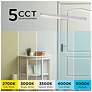 2_Slant 3" Wide Satin Nickel LED Vanity Light more views