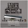 3_Slant 3" Wide Satin Nickel LED Vanity Light more views