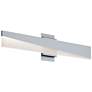 1_Slant 3" Wide Satin Nickel LED Vanity Light