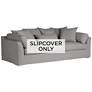 Slate Fabric Slipcover for Chateau Collection Sofas