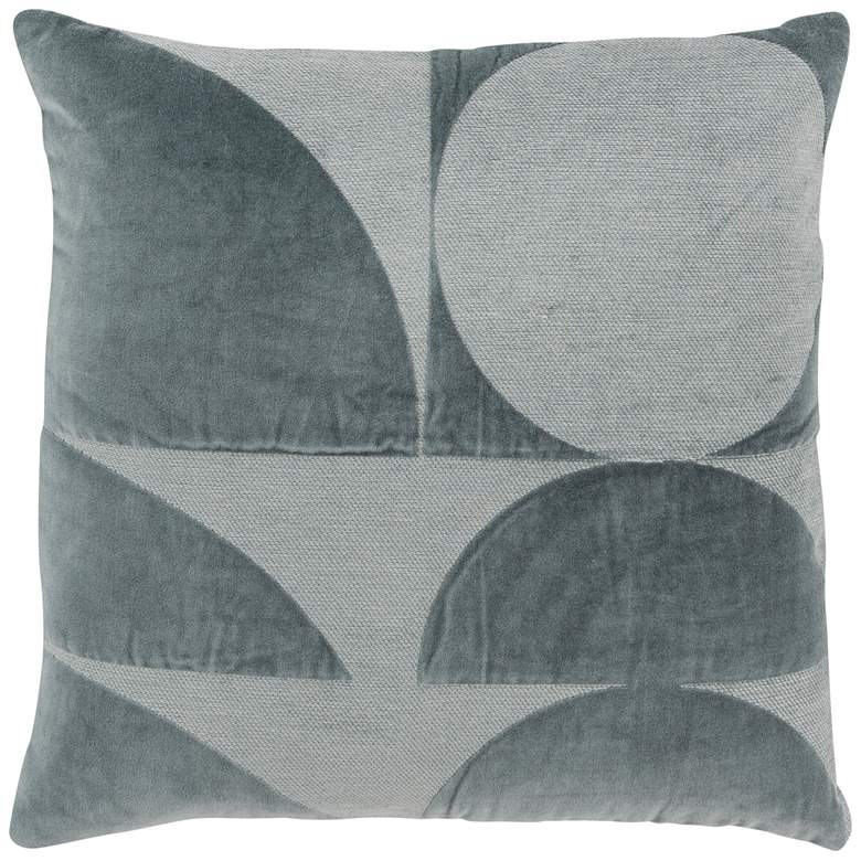 Image 1 Slate Geometric 20" x 20" Poly Filled Throw Pillow