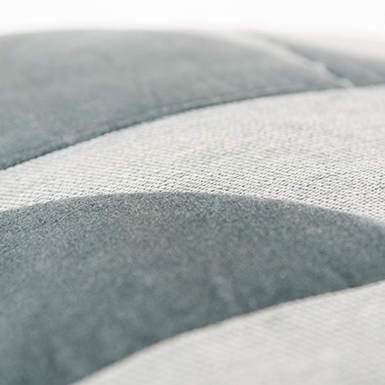 Image 3 Slate Geometric 20" x 20" Poly Filled Throw Pillow more views