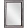 Slater Brown and Gray 30" x 41 3/4" Vanity Wall Mirror