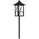 Sleator 23 3/4" High Textured Black LED Landscape Path Light