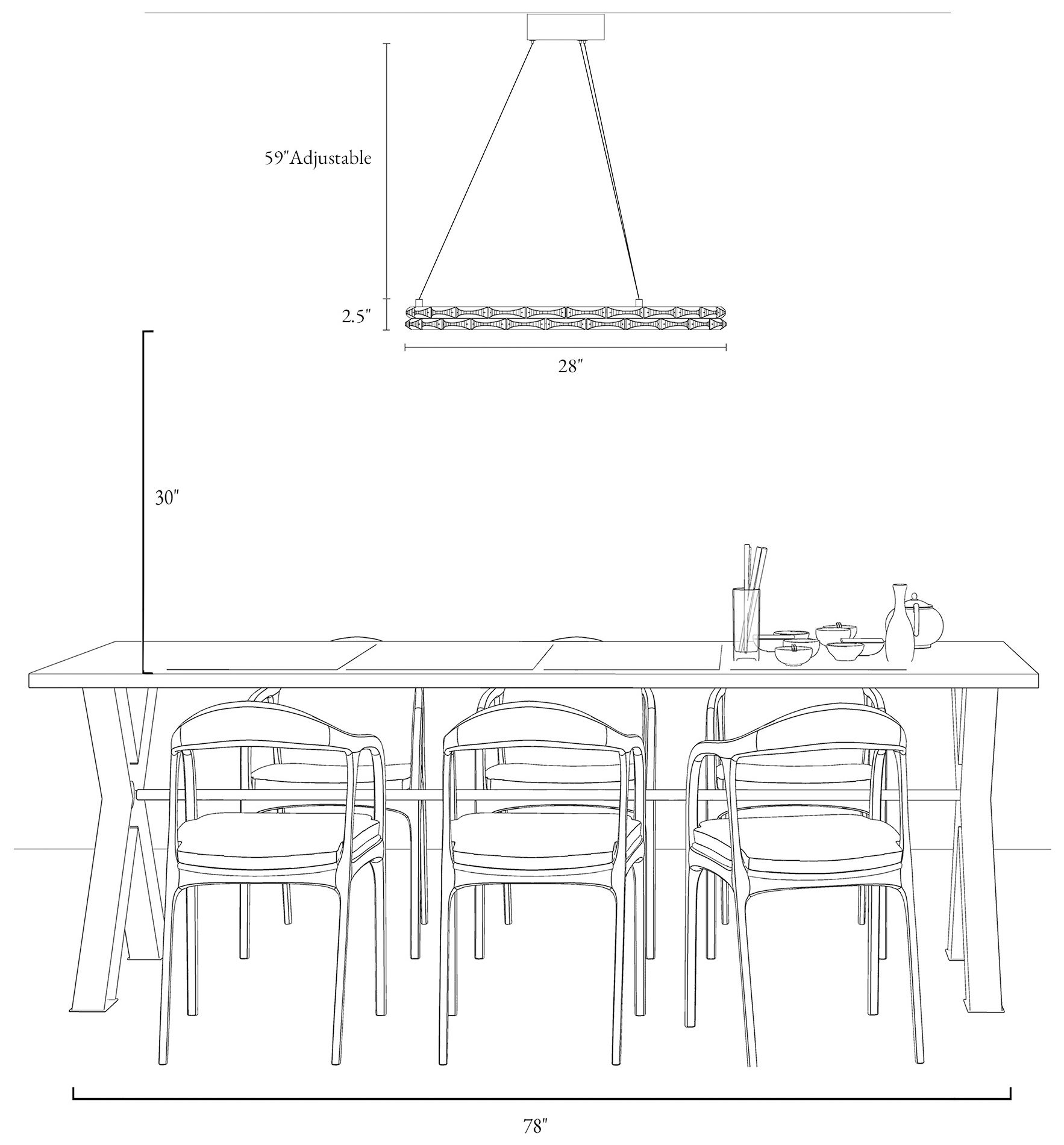 Sledeifyra 1-Light LED Gold Ring Chandelier