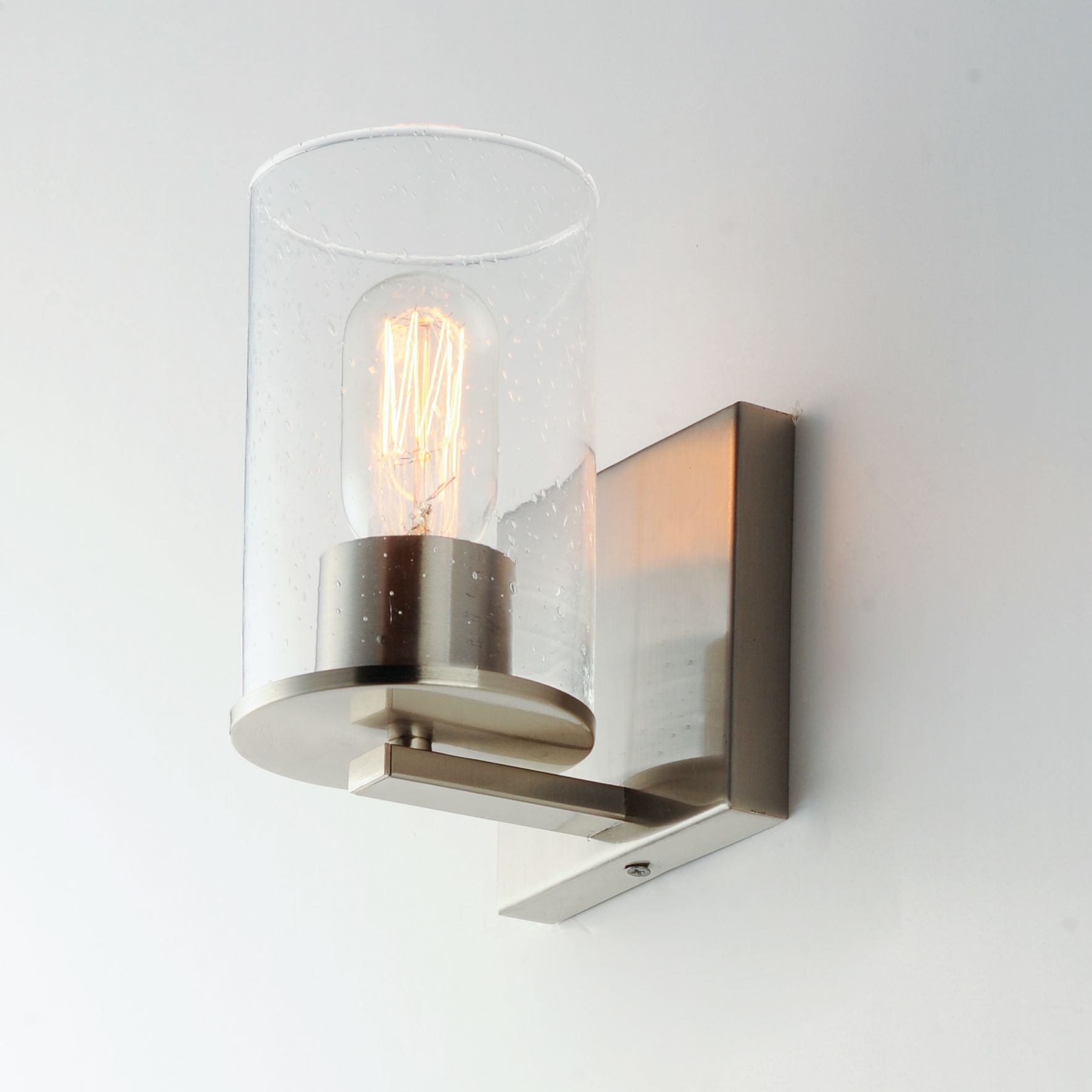 Image 3 Sleek 1-Light Bath Vanity - Satin Nickel more views