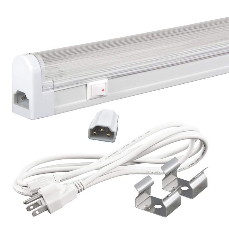 Image 1 Sleek Plus 28 Watt 4' White T5 Under Cabinet Light