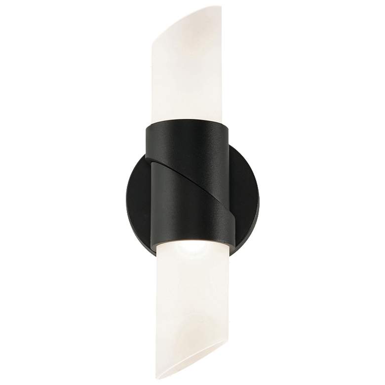 Image 1 Slice 12-in LED Sconce - 4W 120V - Black