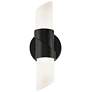 2_Slice 12-in LED Sconce - 4W 120V - Black