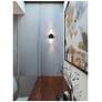 3_Slice 12-in LED Sconce - 4W 120V - Black more views