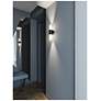 5_Slice 12-in LED Sconce - 4W 120V - Black more views