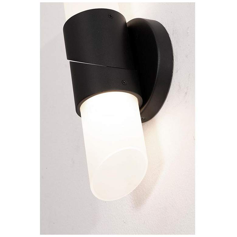 Image 6 Slice 12-in LED Sconce - 4W 120V - Black more views