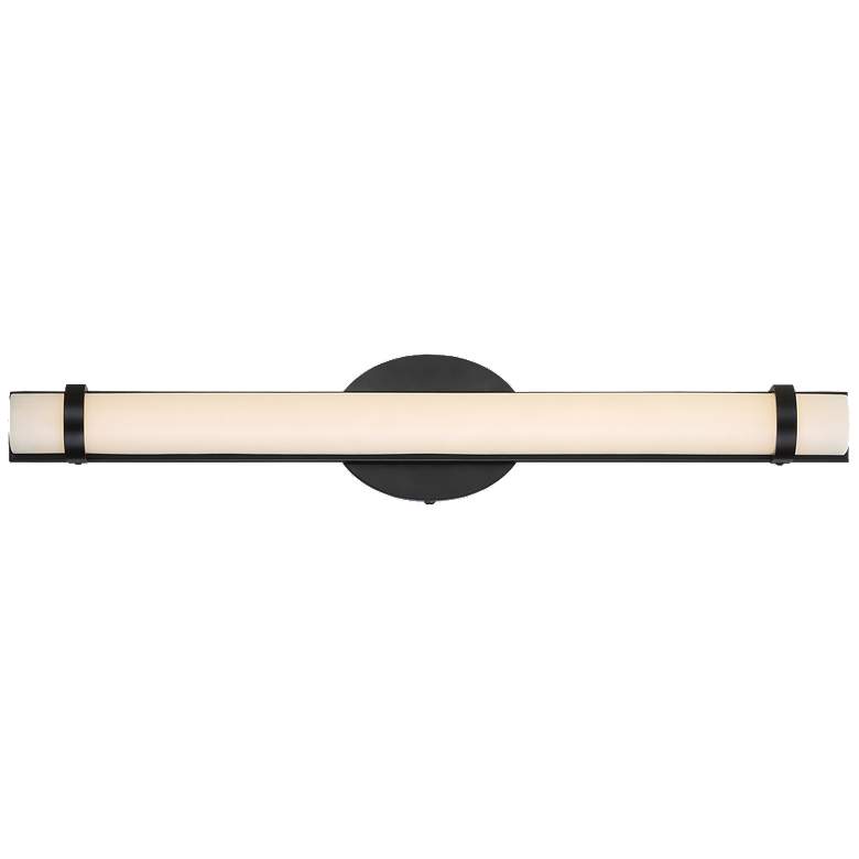 Image 1 Slice 24" Wide Aged Bronze LED Bath Light