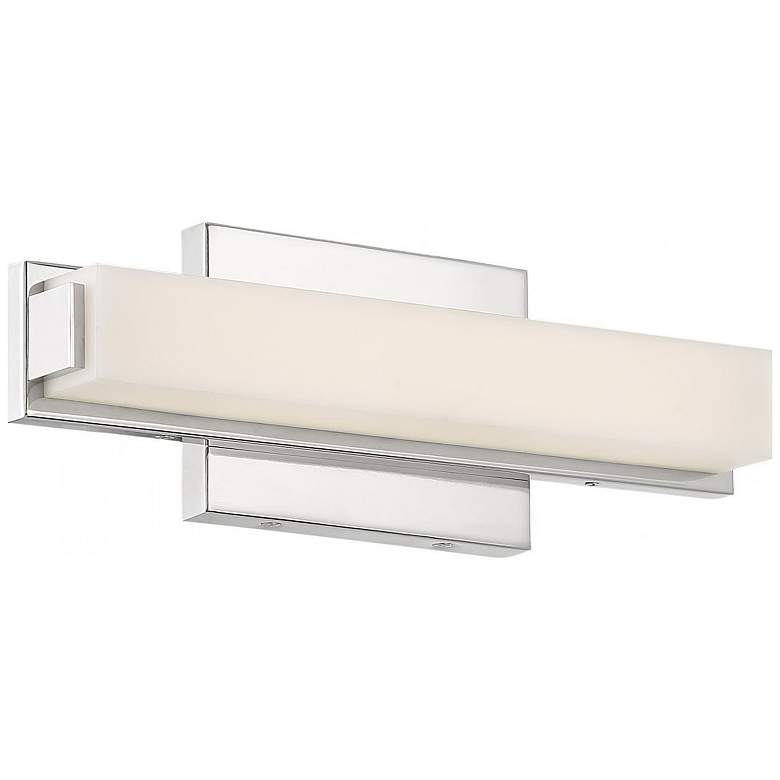 Image 1 Slick LED 13 in.; Vanity Fixture; Polished Nickel Finish