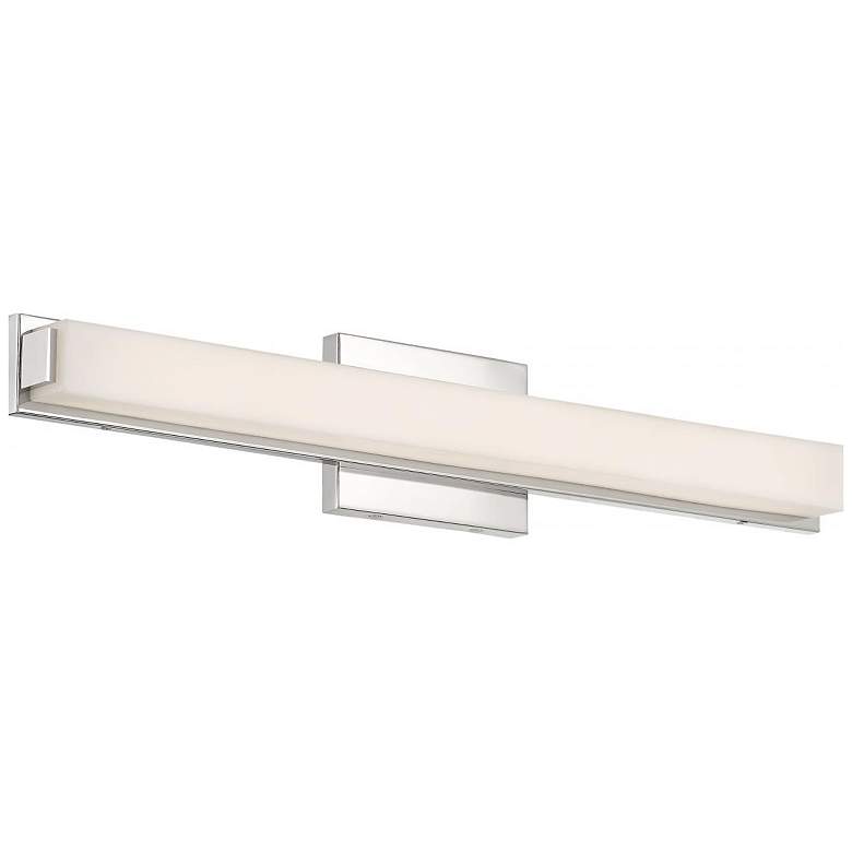 Image 1 Slick LED 25 in.; Vanity Fixture; Polished Nickel Finish