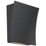 1_Slide 10"H x 10"W 2-Light Wall Sconce in Black