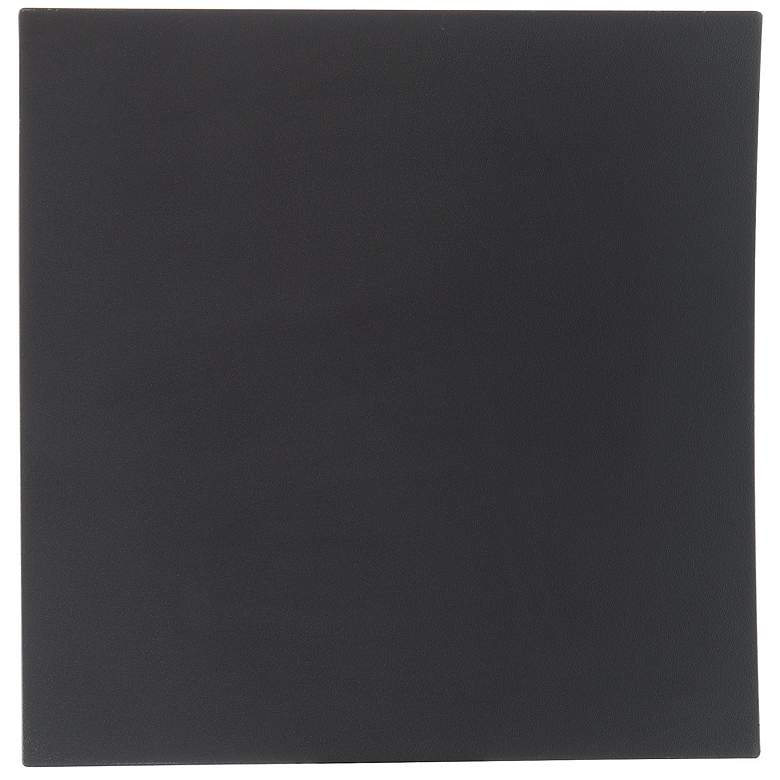 Image 2 Slide 10"H x 10"W 2-Light Wall Sconce in Black more views