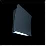 5_Slide 10"H x 10"W 2-Light Wall Sconce in Black more views