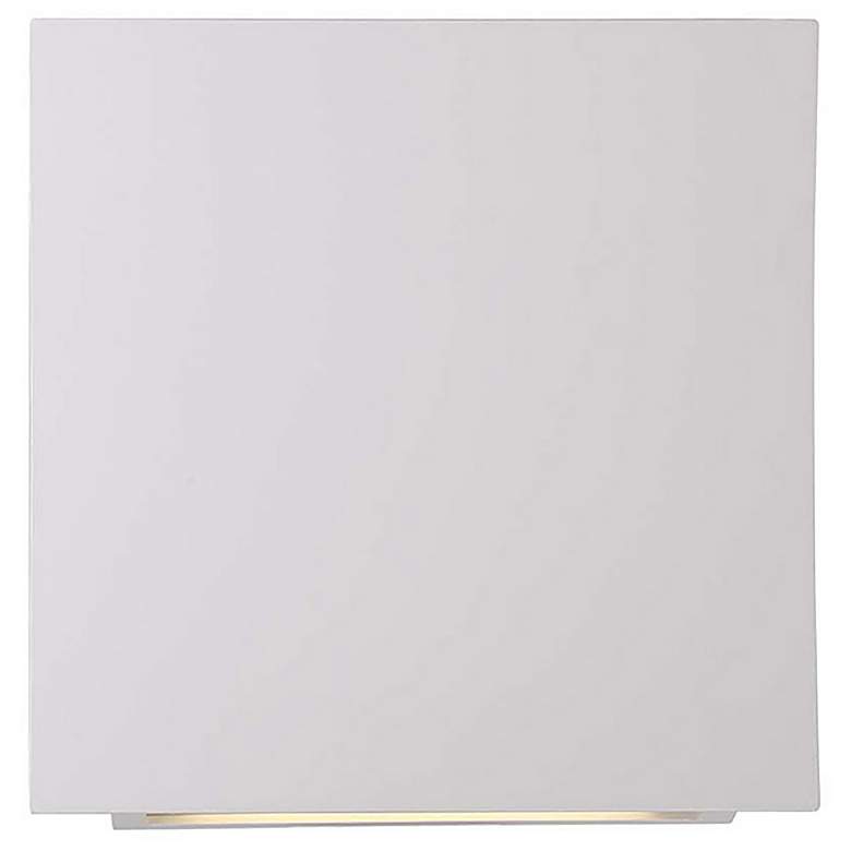 Image 2 Slide 10"H x 10"W 2-Light Wall Sconce in White more views