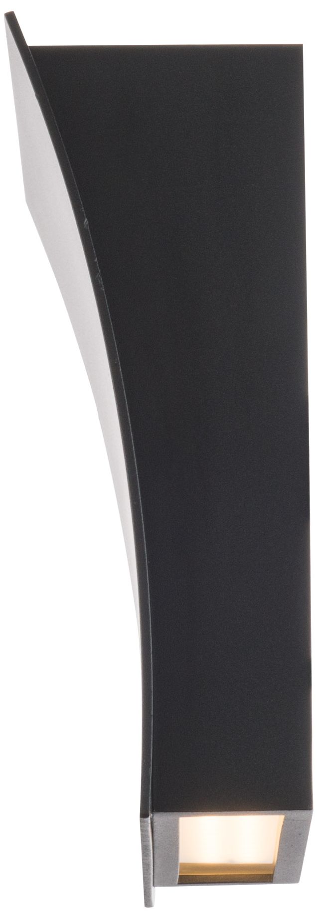 Image 3 Slide 10"H x 10"W 2-Light Wall Sconce in Black more views