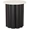 Slika Side Table White & Black