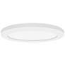 1_Slim 12" Wide White LED Ceiling Light