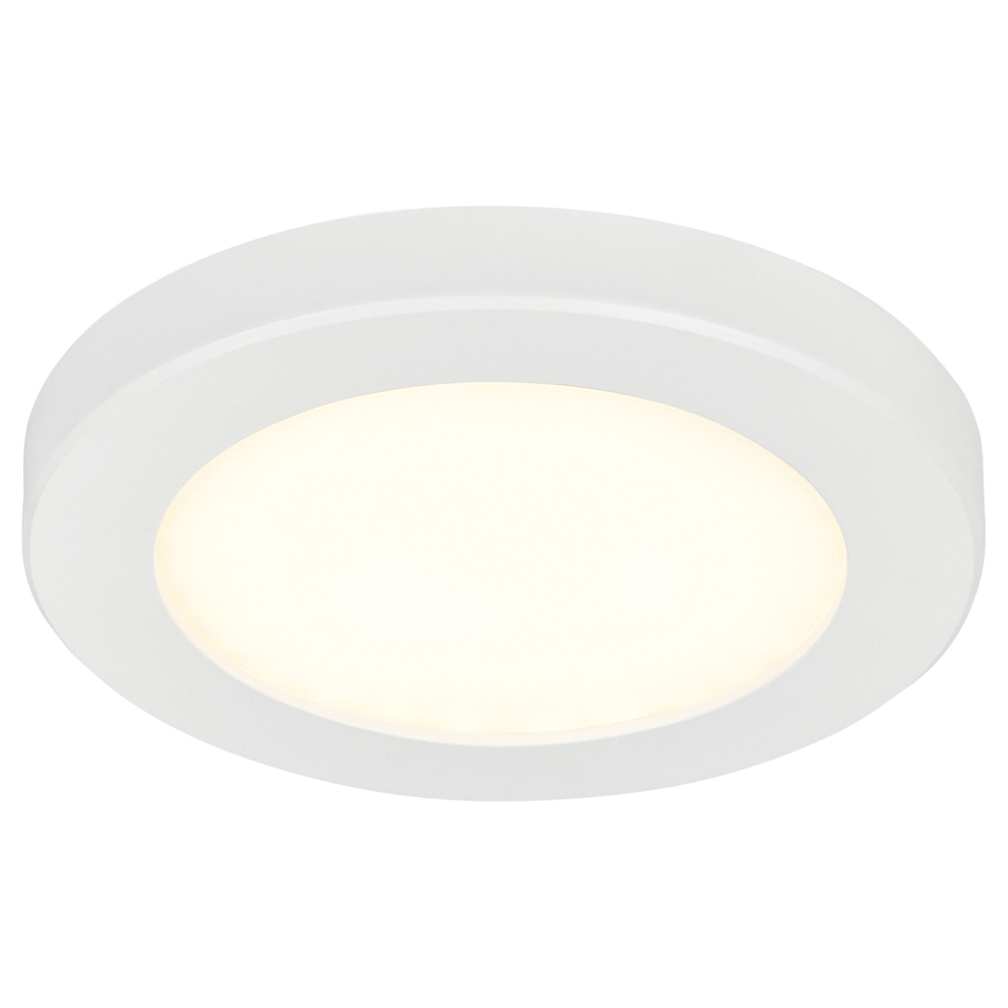 Image 4 Slim 12" Wide White LED Ceiling Light more views