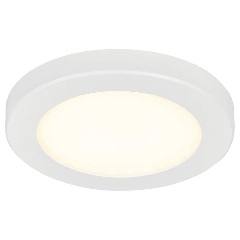 Image 4 Slim 12" Wide White LED Ceiling Light more views