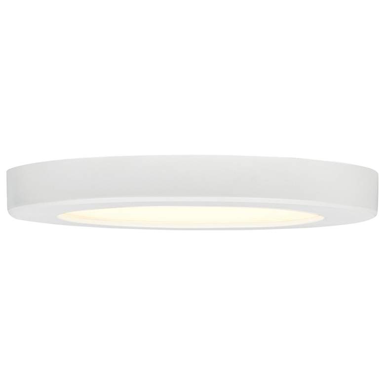 Image 3 Slim 5.5" White LED Flush Mount more views
