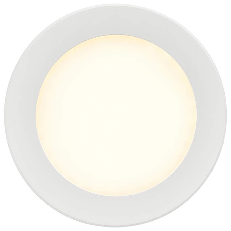 Image 4 Slim 5.5" White LED Flush Mount more views