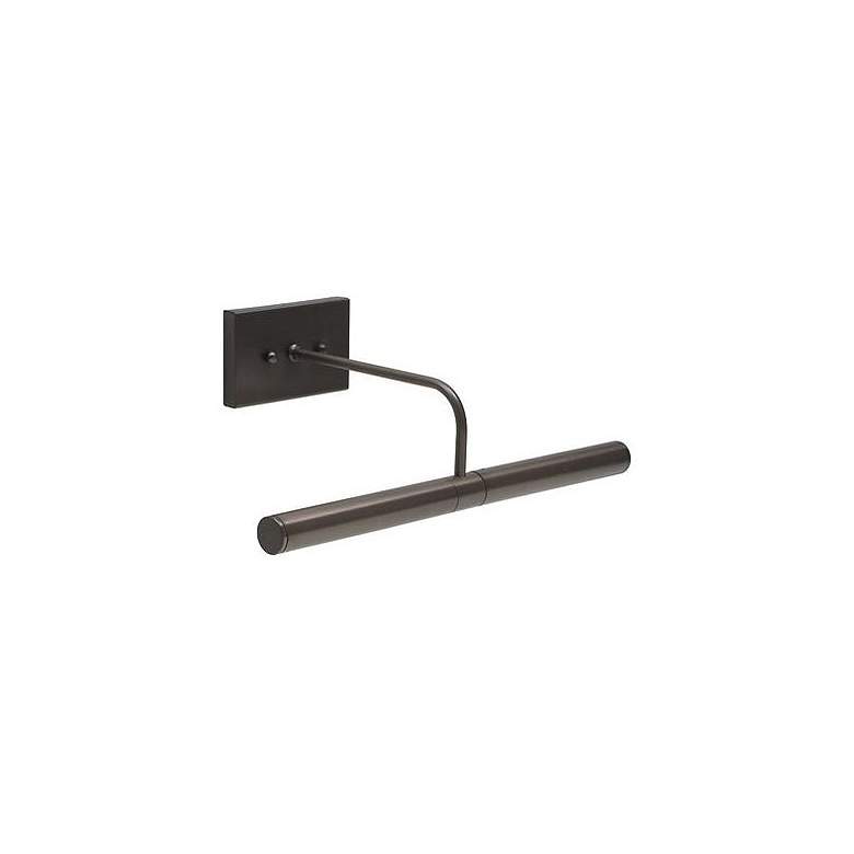 Image 1 Slim-Line 14"W Oil-Rubbed Bronze Direct Wire Picture Light