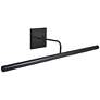 Slim-Line 28"W Rubbed Bronze Direct Wire LED Picture Light