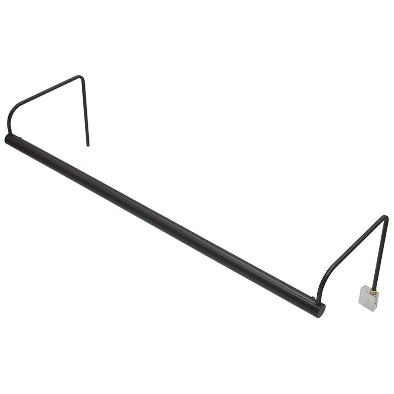 Image 1 Slim-Line 30" Wide Oil-Rubbed Bronze Plug-In Picture Light