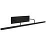 Slim-Line 43"W Rubbed Bronze Direct Wire LED Picture Light