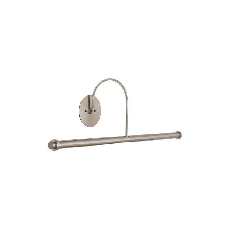 Image 1 Slim-Line XL 30"W Satin Nickel Direct Wire LED Picture Light