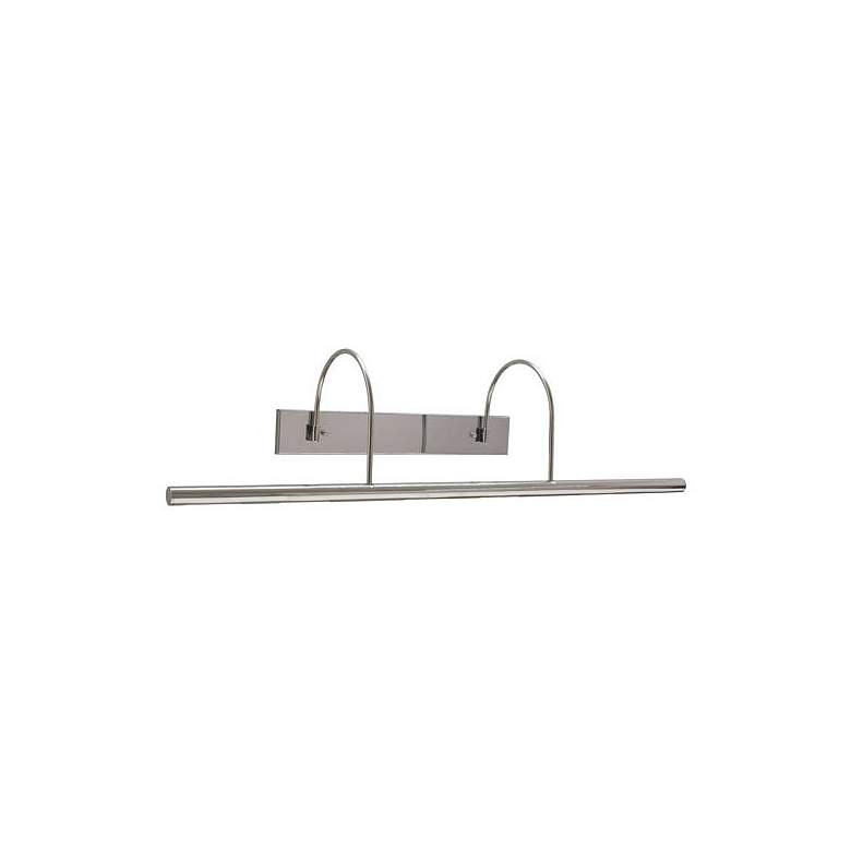 Image 1 Slim-Line XL 36" Wide Chrome Direct Wire Picture Light