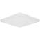 Slim Square 7"W White 15W LED Surface-Mount Light