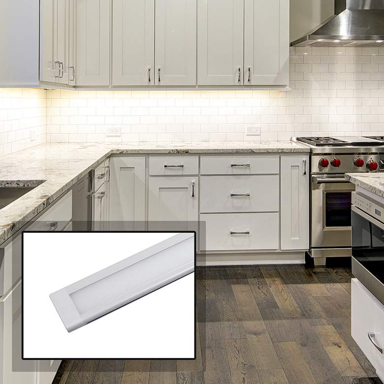 Image 2 SlimEdge 32"W White 2700K LED Under Cabinet Light more views